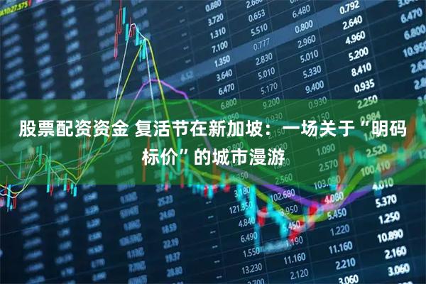 股票配资资金 复活节在新加坡：一场关于“明码标价”的城市漫游